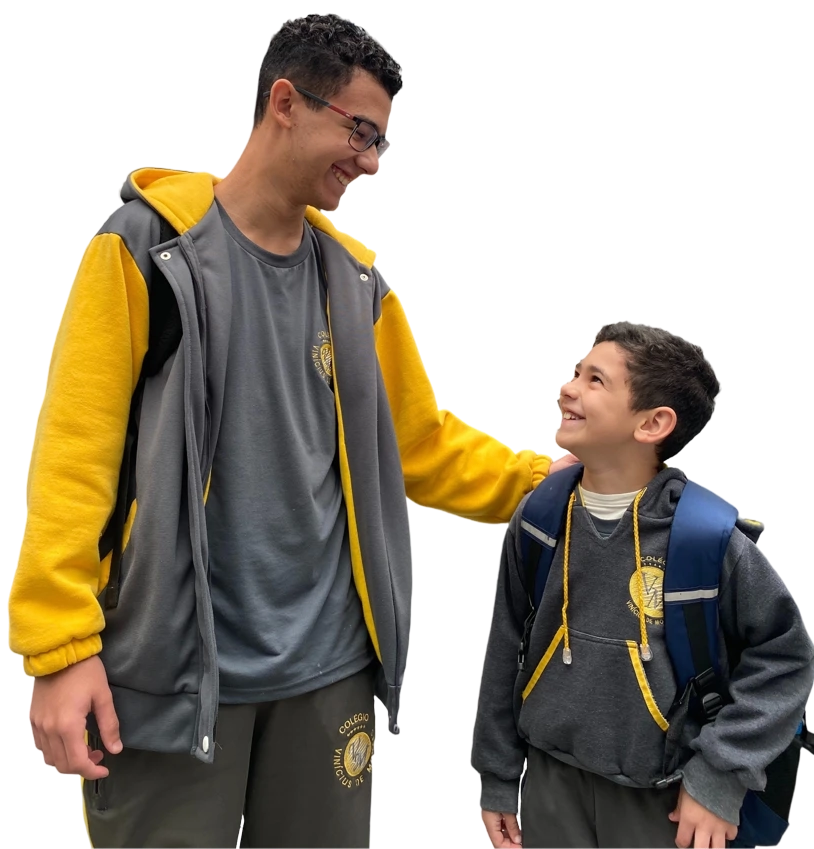 Duas gerações de alunos